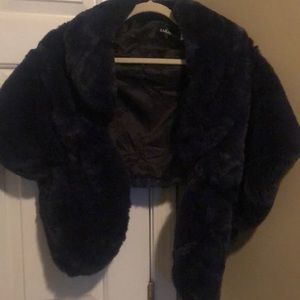 Faux fur wrap
